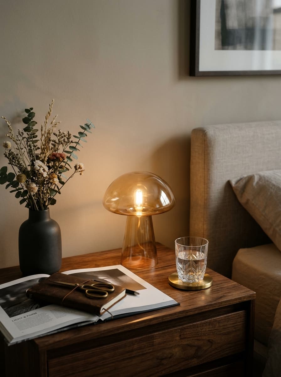 WoodBMine Ambient Glass and Brass Designer Lighting Collection