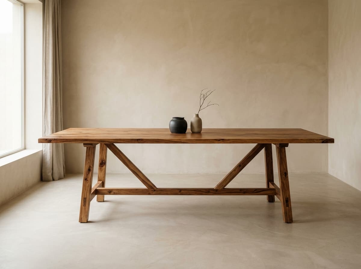 Maharaj Bespoke Banquet Dining Table - Wood B' Mine bespoke furniture