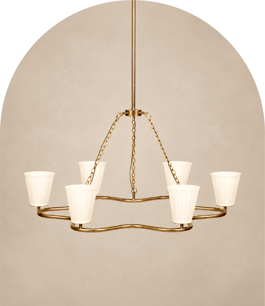 CHANDELIERS unlit daylight