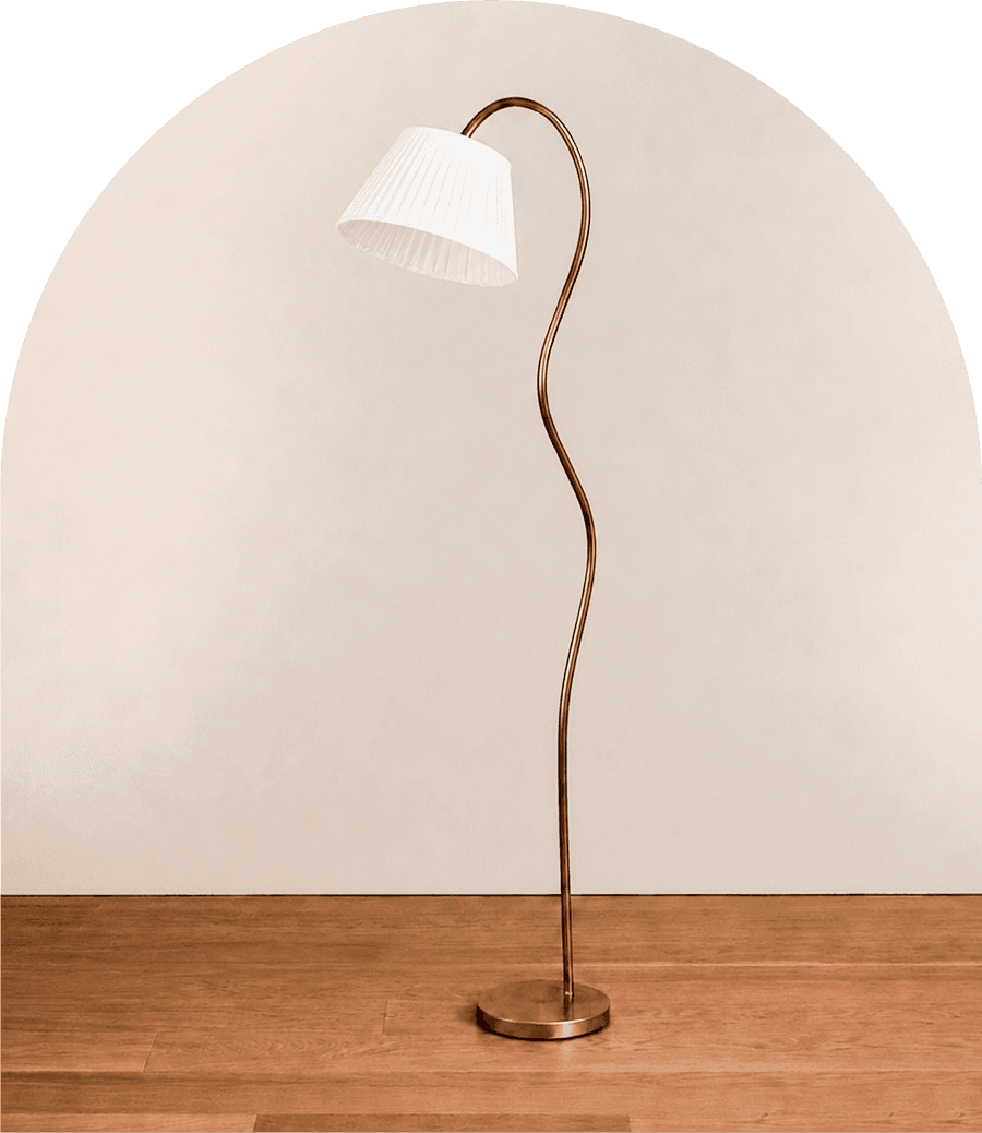 FLOOR LAMPS unlit daylight