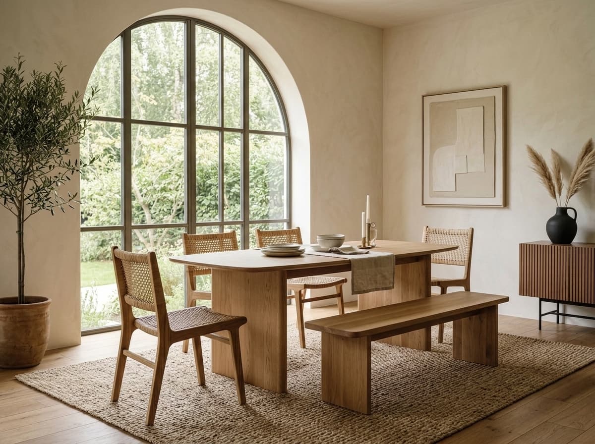 WoodBMine Handcrafted Sheesham Dining Chairs & Benches