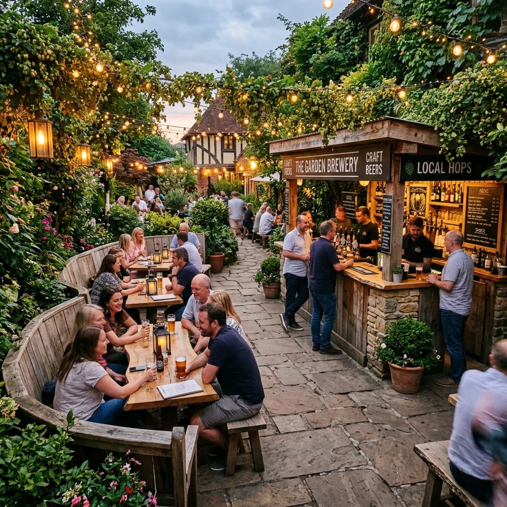 Highrate Garden Brewery in Bangalore, Karnataka